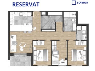 Duplex con ascensore in vendita a Torelló