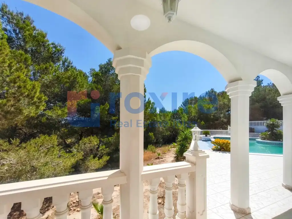 Terrassa de Casa o xalet de lloguer en Sant Josep de sa Talaia amb Aire condicionat, Jardí privat i Terrassa
