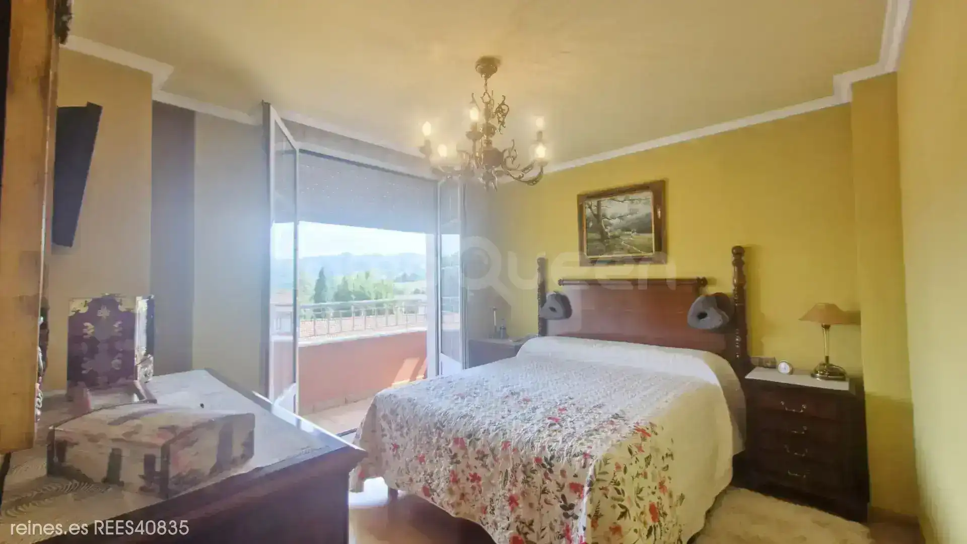 Dormitori de Casa adosada en venda en Siero amb Calefacció, Jardí privat i Terrassa
