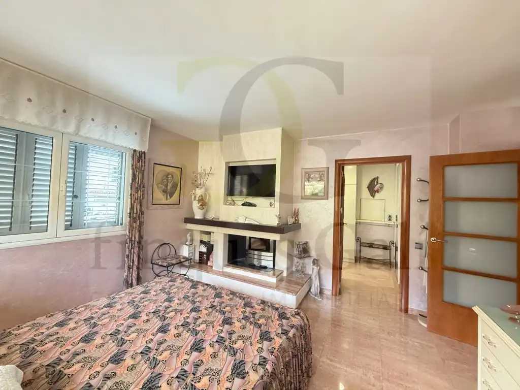 Bedroom of Houses for sale in El Pont de Vilomara i Rocafort  with Air Conditioner, Private garden and Terrace