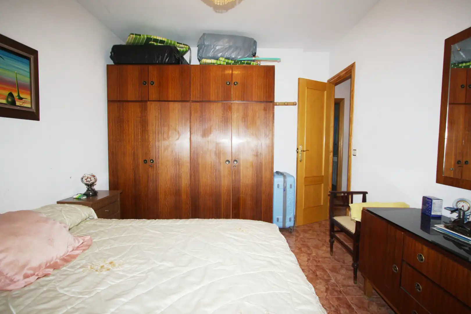 Dormitori de Casa o xalet en venda en Albacete amb Aire condicionat, Jardí privat i Terrassa