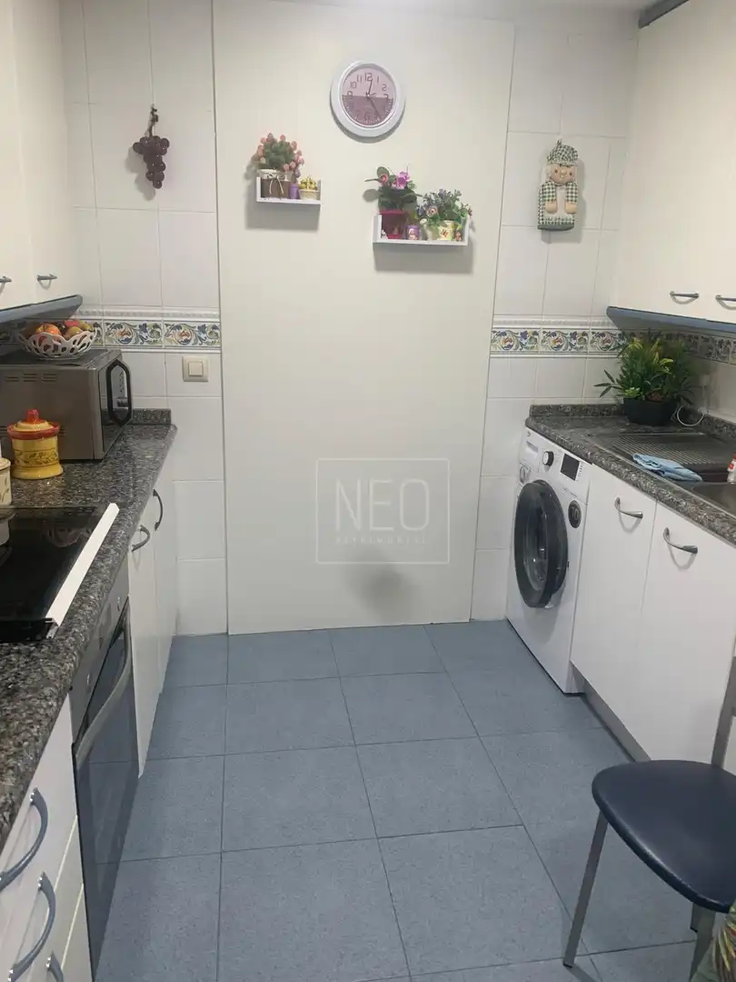 Cuina de Pis en venda en Rivas-Vaciamadrid amb Aire condicionat, Calefacció i Jardí privat