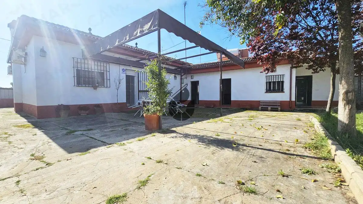 Jardín de Finca rústica en venta en Almensilla con Aire acondicionado, Jardín privado y Piscina