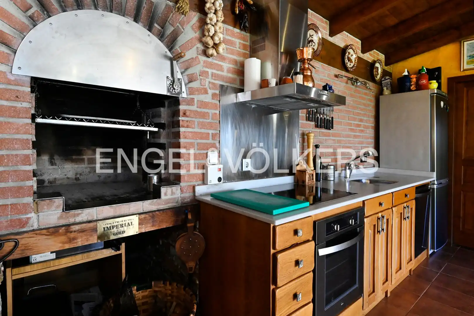 Cocina de Casa o chalet en venta en Santa Cruz de Bezana con Aire acondicionado, Calefacción y Jardín privado