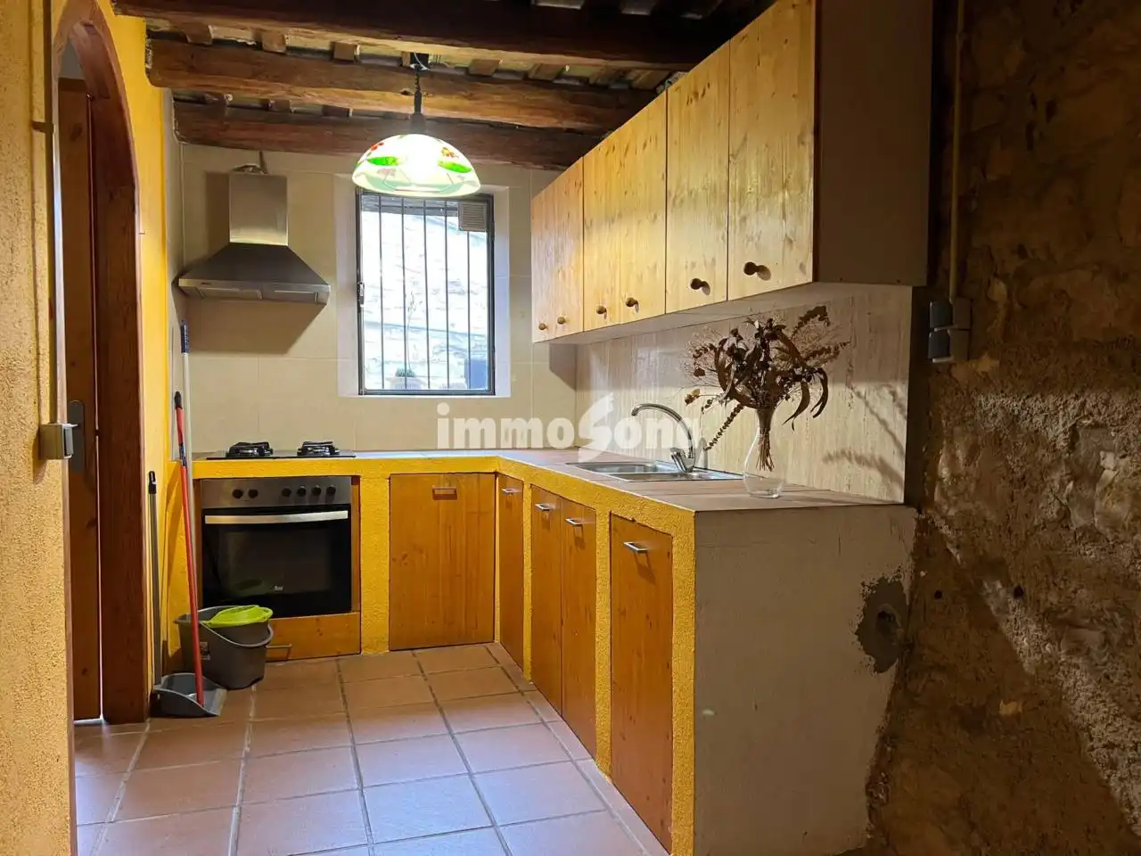 Cocina de Finca rústica en venta en Moià