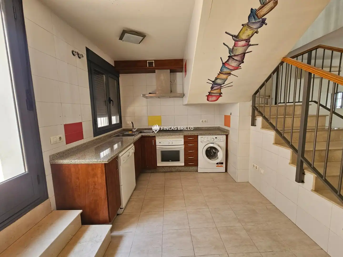 Cuina de Casa adosada en venda en Cáceres amb Aire condicionat, Calefacció i Terrassa