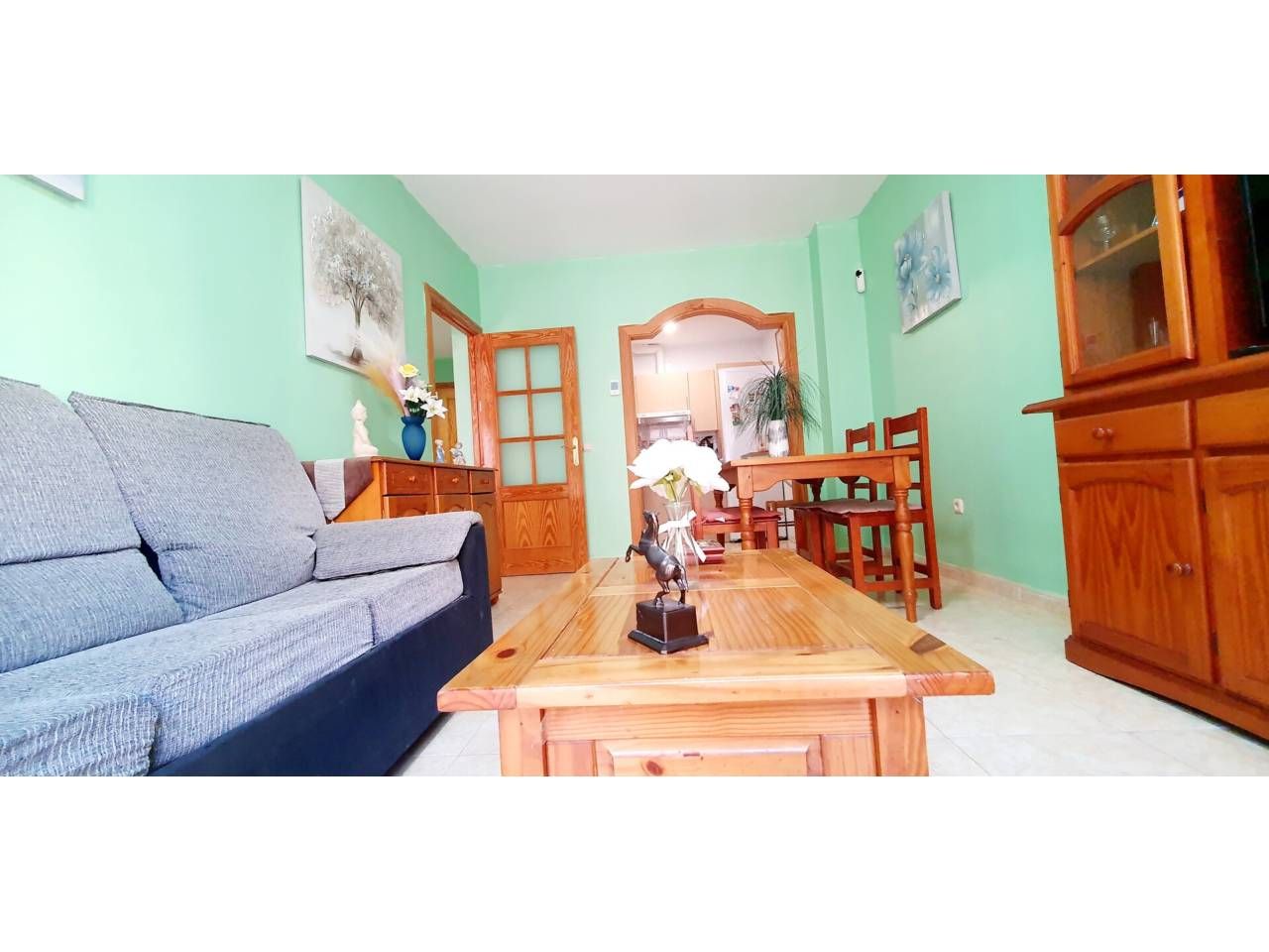 Bedroom of Flat for sale in Roquetas de Mar  with Air Conditioner, Heating and Furnished