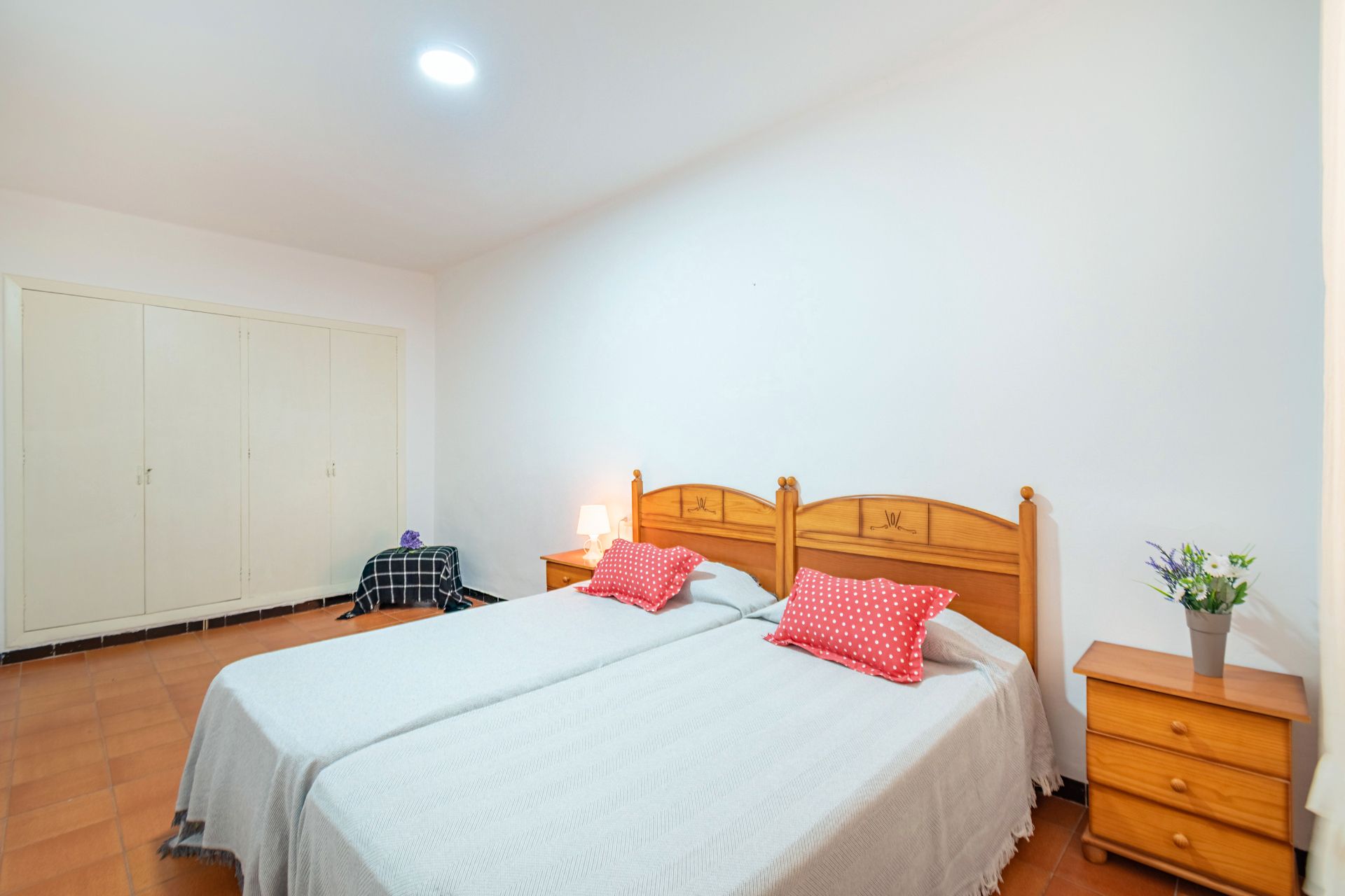 Bedroom of Flat for sale in Burriana / Borriana  with Storage room, Oven and Washing machine