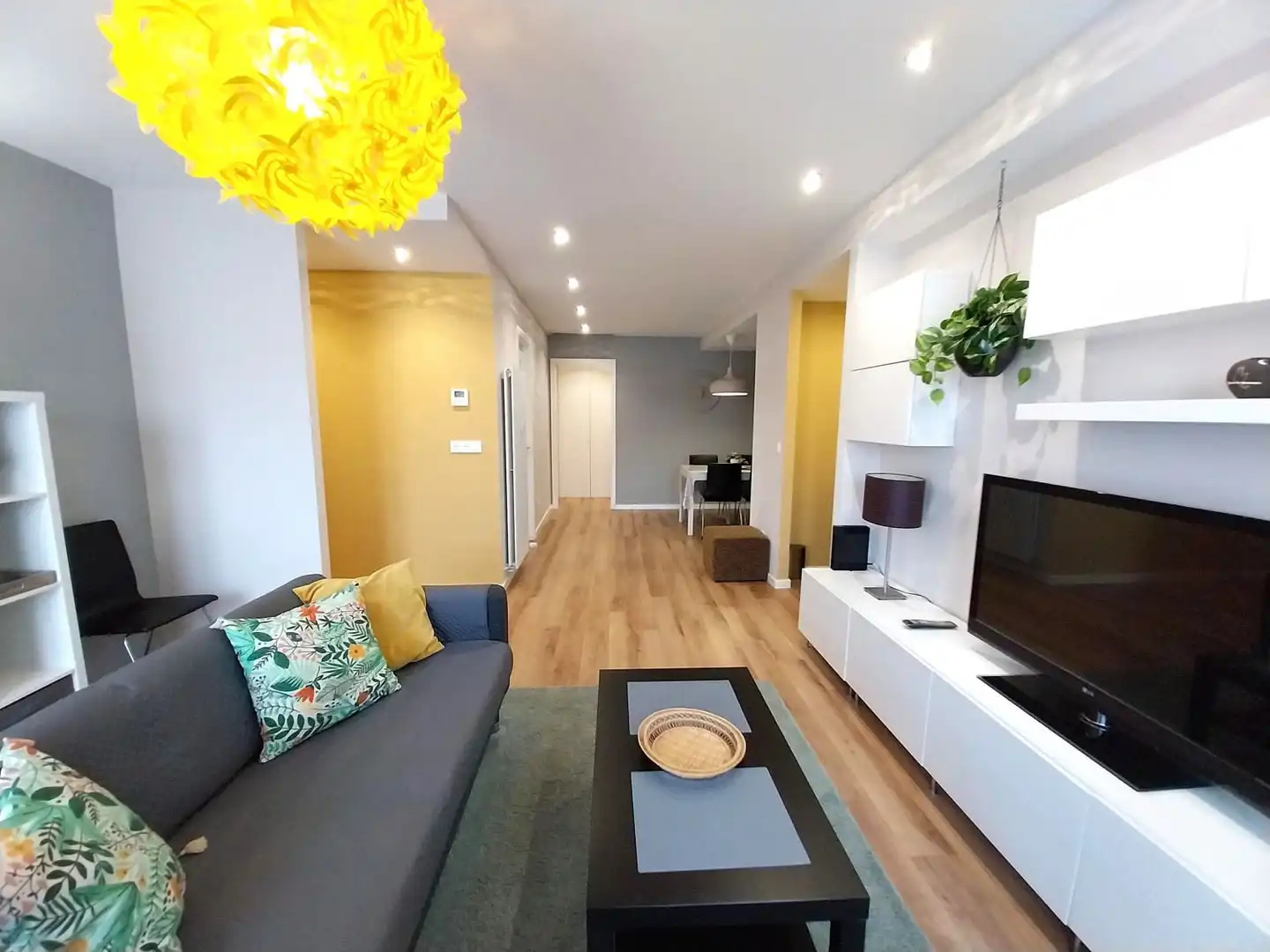 Living room of Flat for rent in Valladolid  with Air Conditioner, Heating and Terrace
