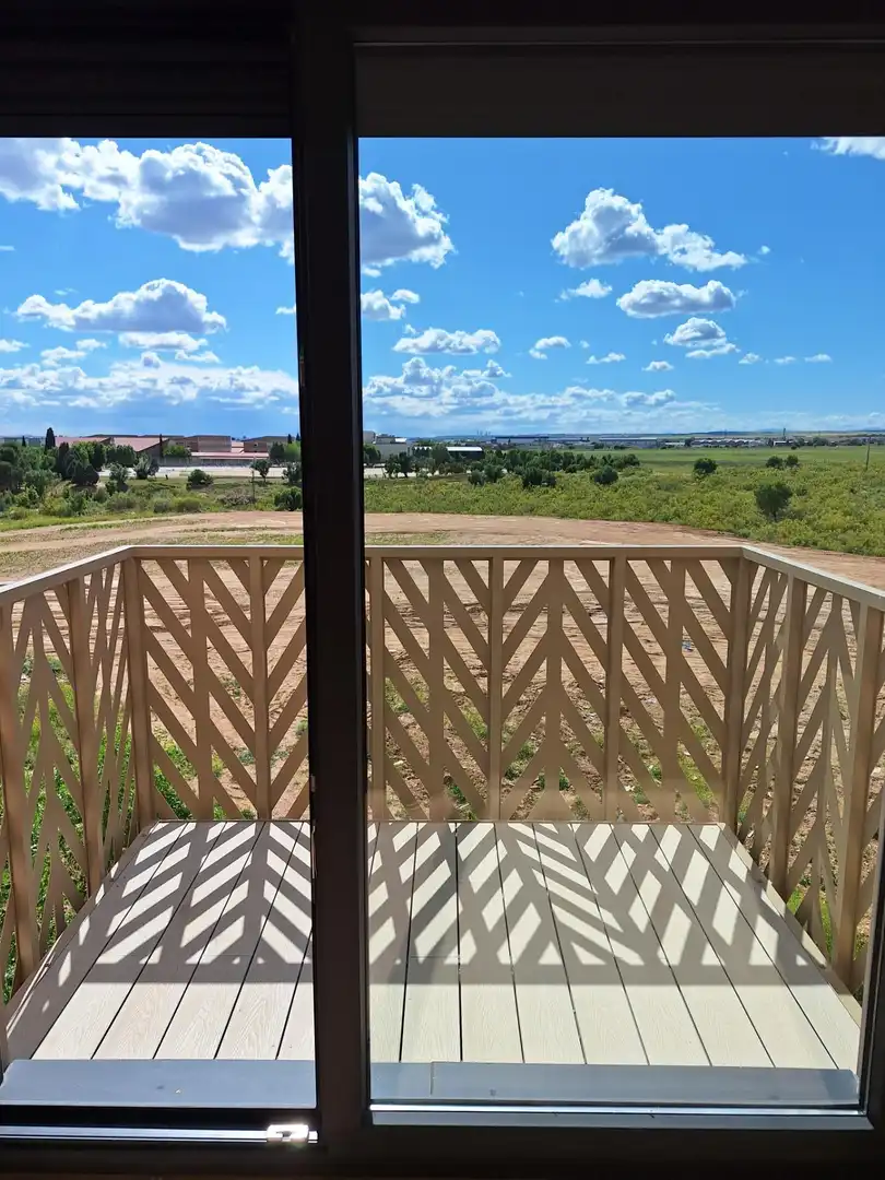 Terraza de Apartamento de alquiler en Alcalá de Henares con Aire acondicionado, Calefacción y Jardín privado