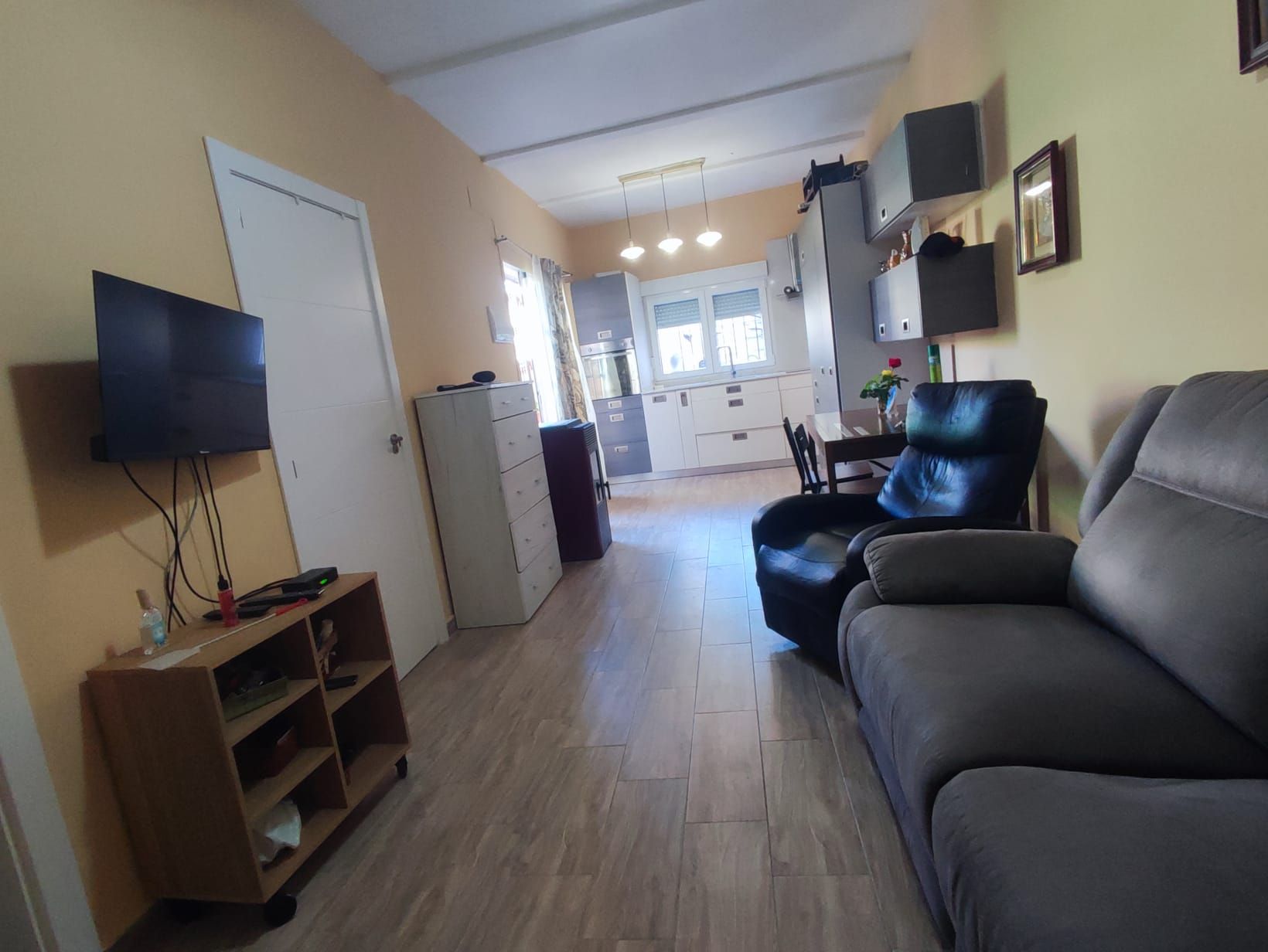 Living room of Apartment for sale in Magacela  with Terrace and Furnished