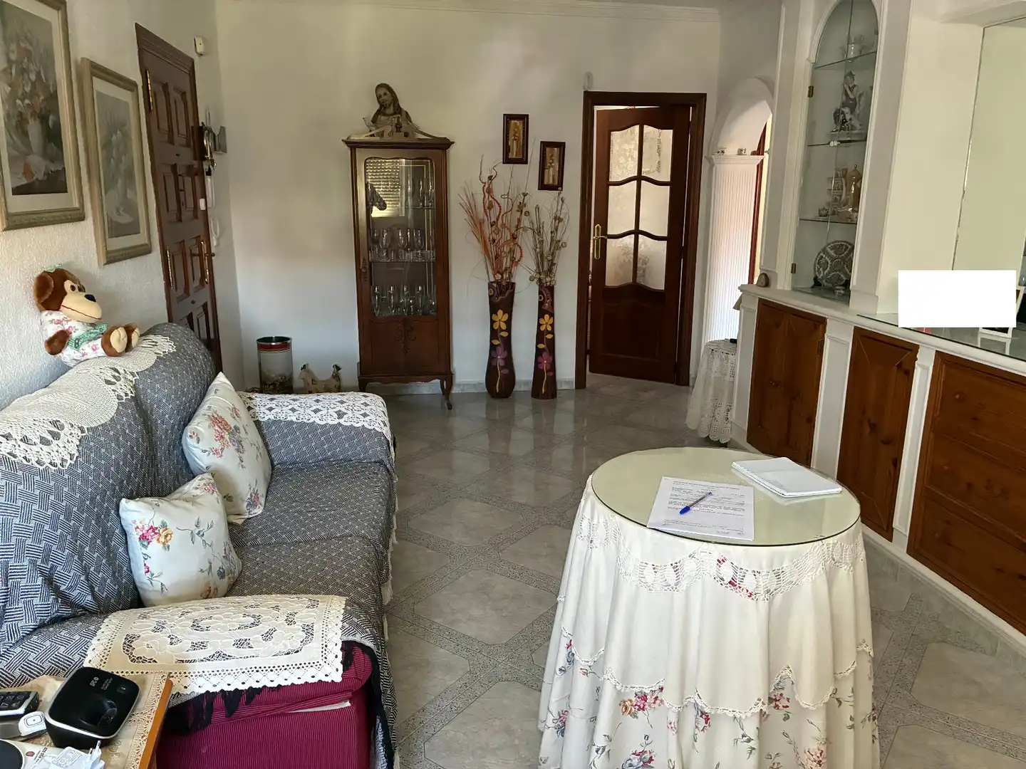 Sala de estar de Piso en venta en Los Barrios con Amueblado