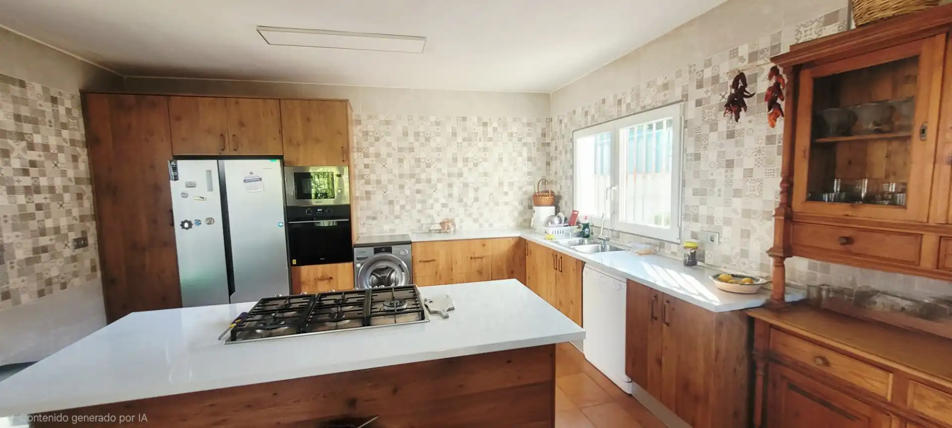 Küche von Haus oder Chalet zum Verkauf in Tarifa mit Privatgarten, Möbliert und Ofen