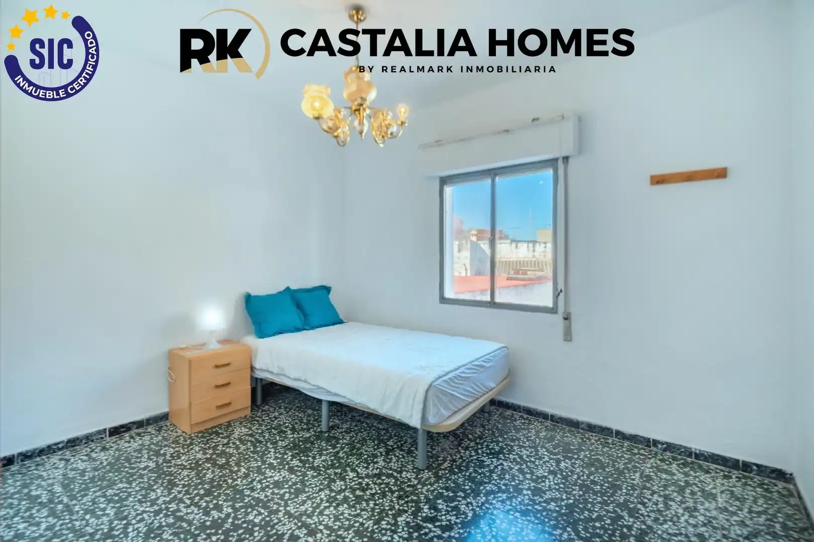 Dormitori de Pis en venda en Castellón de la Plana / Castelló de la Plana amb Balcó
