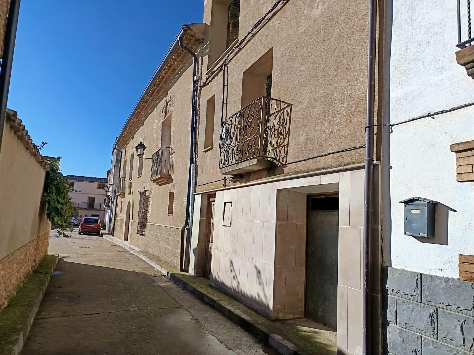 Exterior view of Country house for sale in Lascellas-Ponzano  with Private garden and Terrace