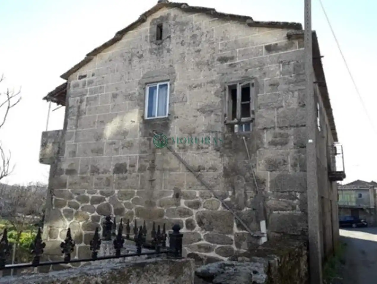 Vista exterior de Casa o chalet en venta en A Gudiña  con Calefacción y Jardín privado