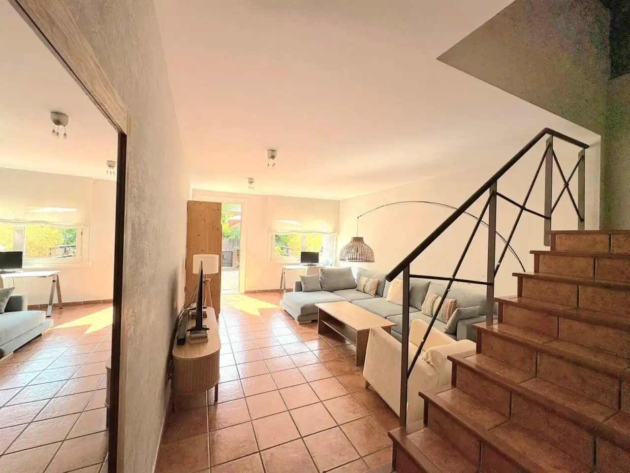 Living room of Houses for sale in Montmeló  with Air Conditioner, Heating and Private garden