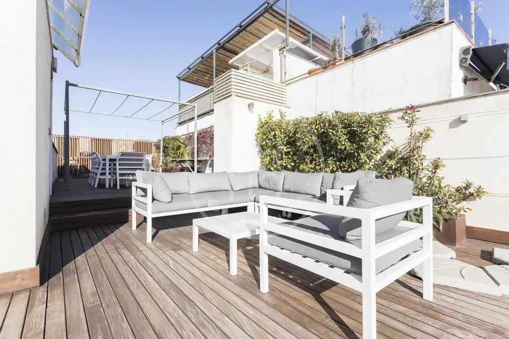 Terrassa de Apartament en venda en Barcelona amb Aire condicionat i Calefacció