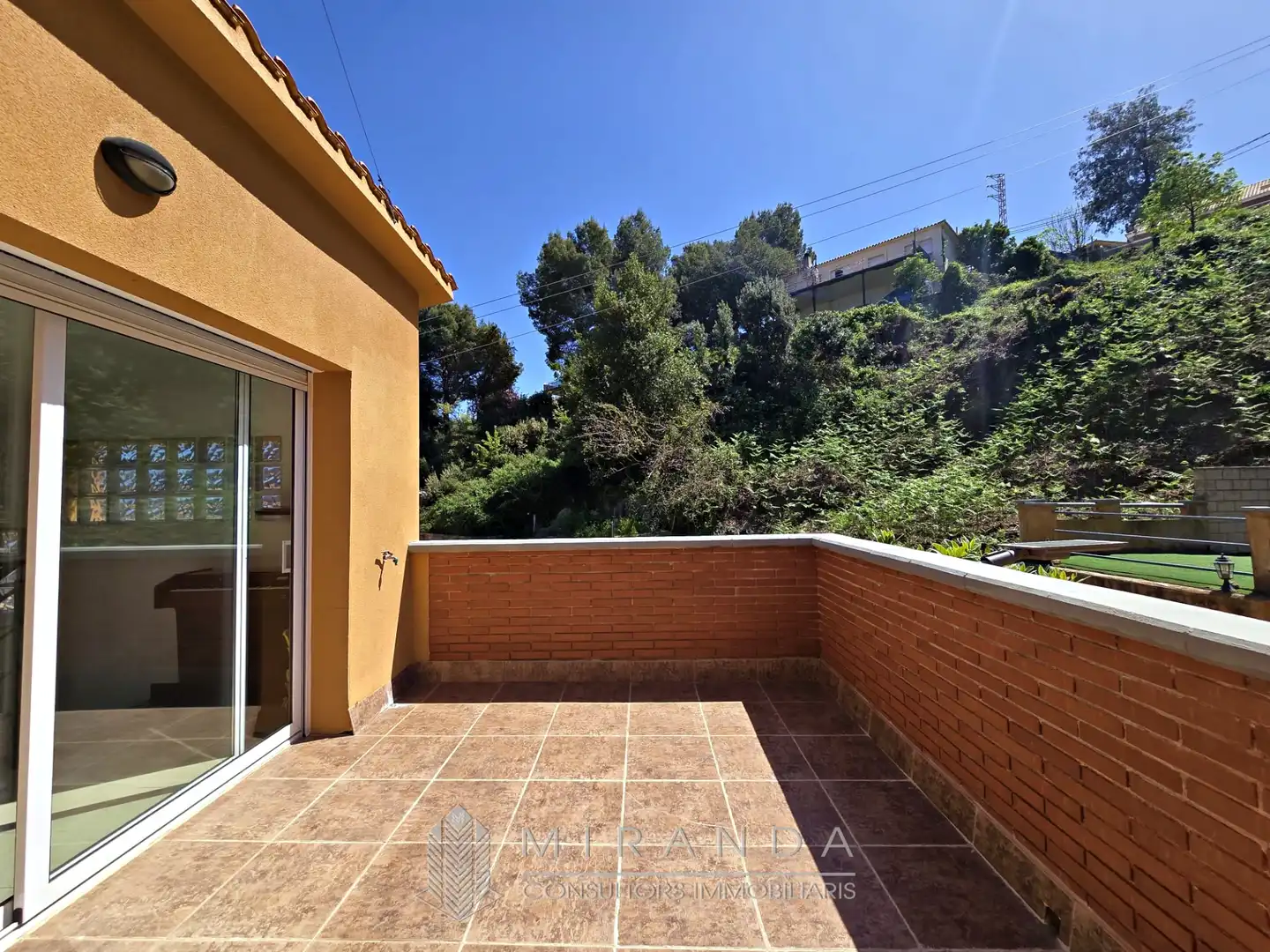Terraza de Casa o chalet en venta en Bigues i Riells del Fai con Aire acondicionado, Calefacción y Jardín privado