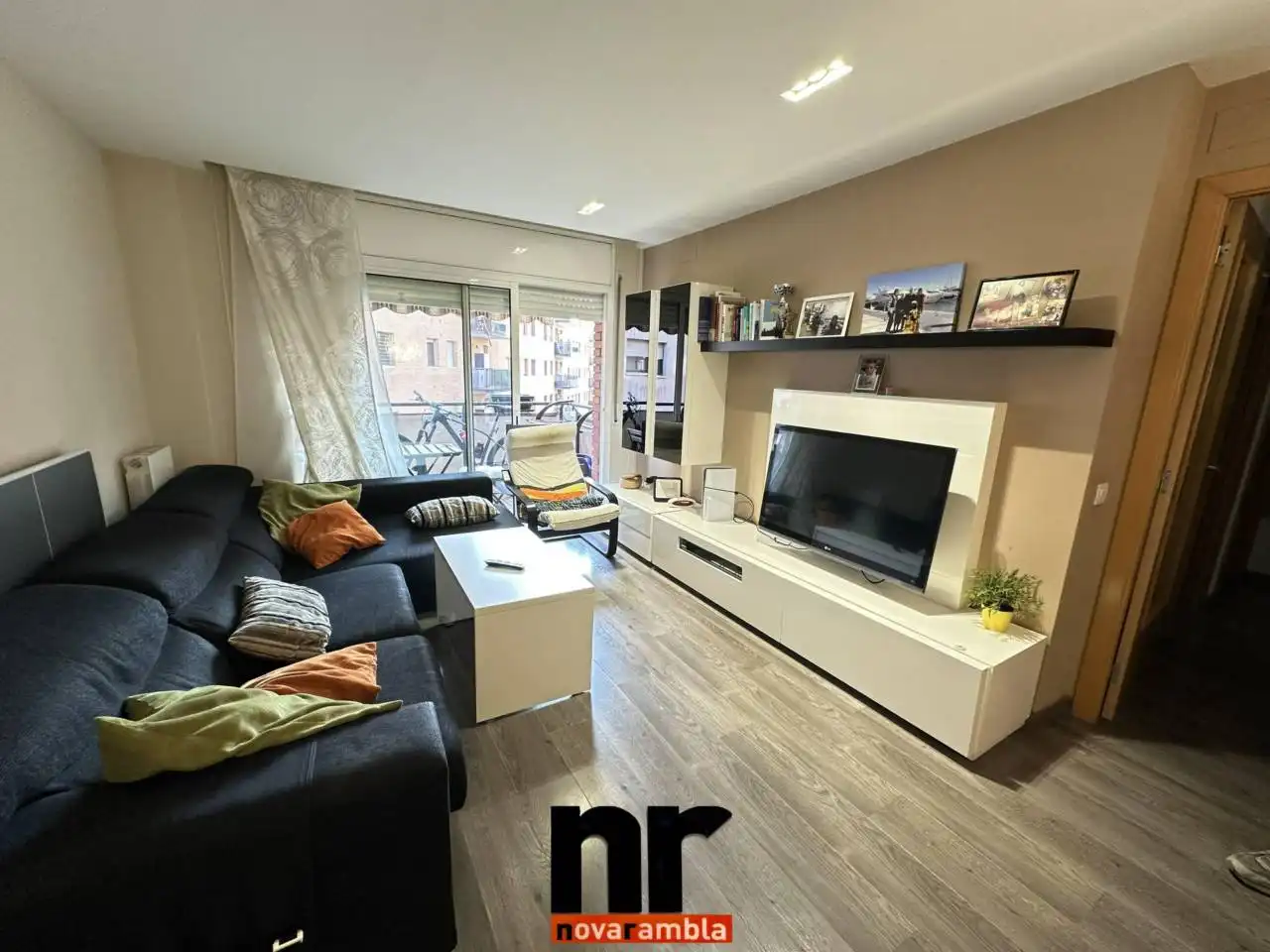 Wohnzimmer von Wohnung zum Verkauf in Ripollet mit Klimaanlage, Heizung und Parkett