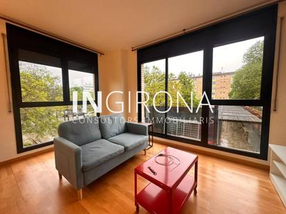 Exterior view of Flat to rent in Girona Capital  with Air Conditioner, Heating and Furnished