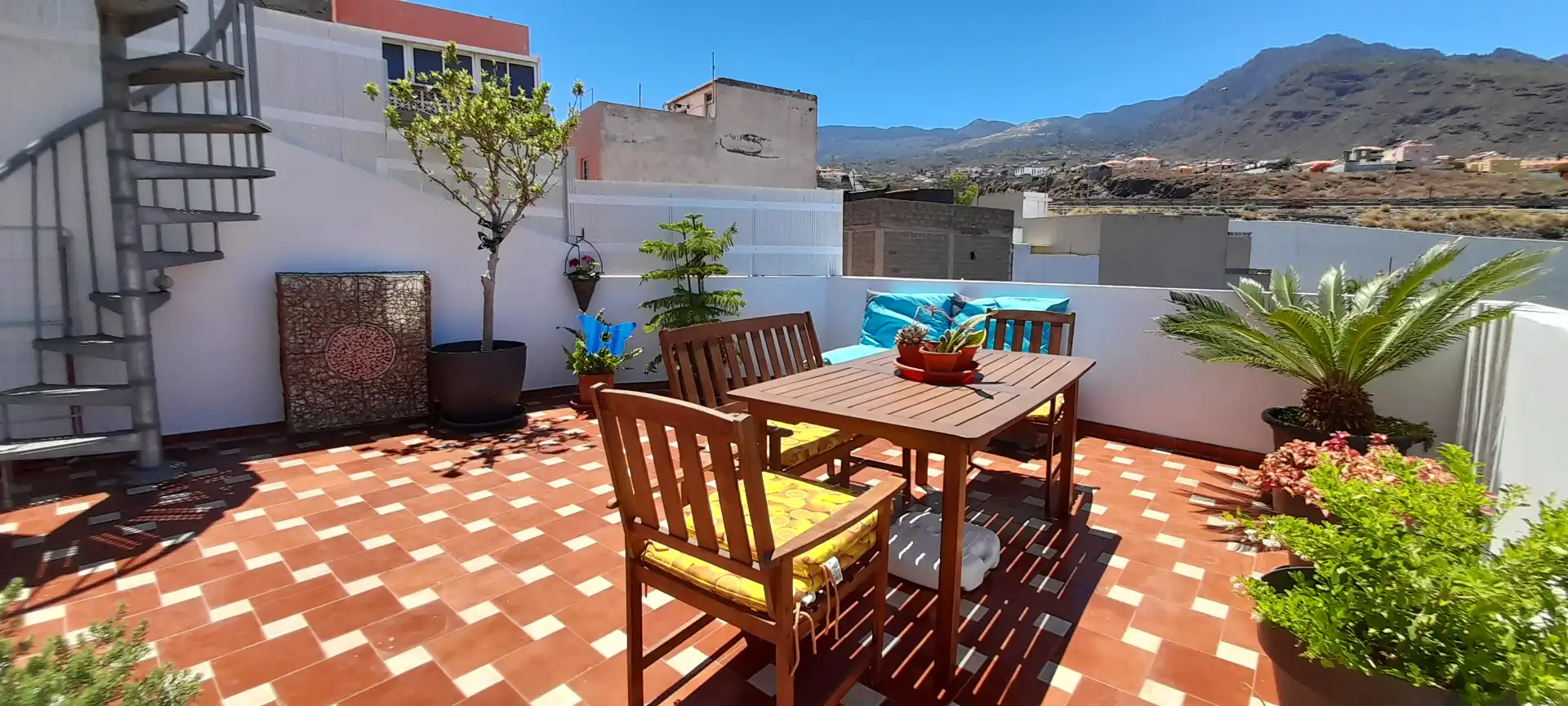 Terraza de Ático de alquiler en Candelaria con Terraza, Amueblado y Horno