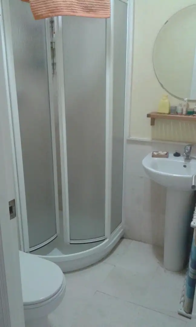 Bathroom of Flat for rent in El Portil  with Terrace, Furnished and Community pool
