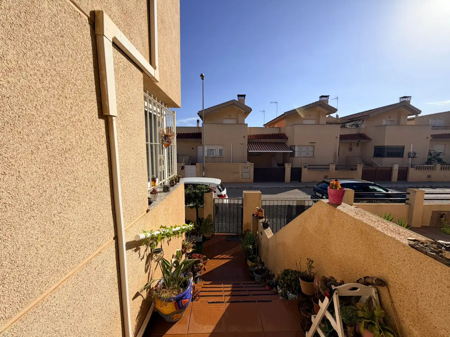 Vista exterior de Casa o xalet en venda en Cartagena amb Aire condicionat, Jardí privat i Terrassa