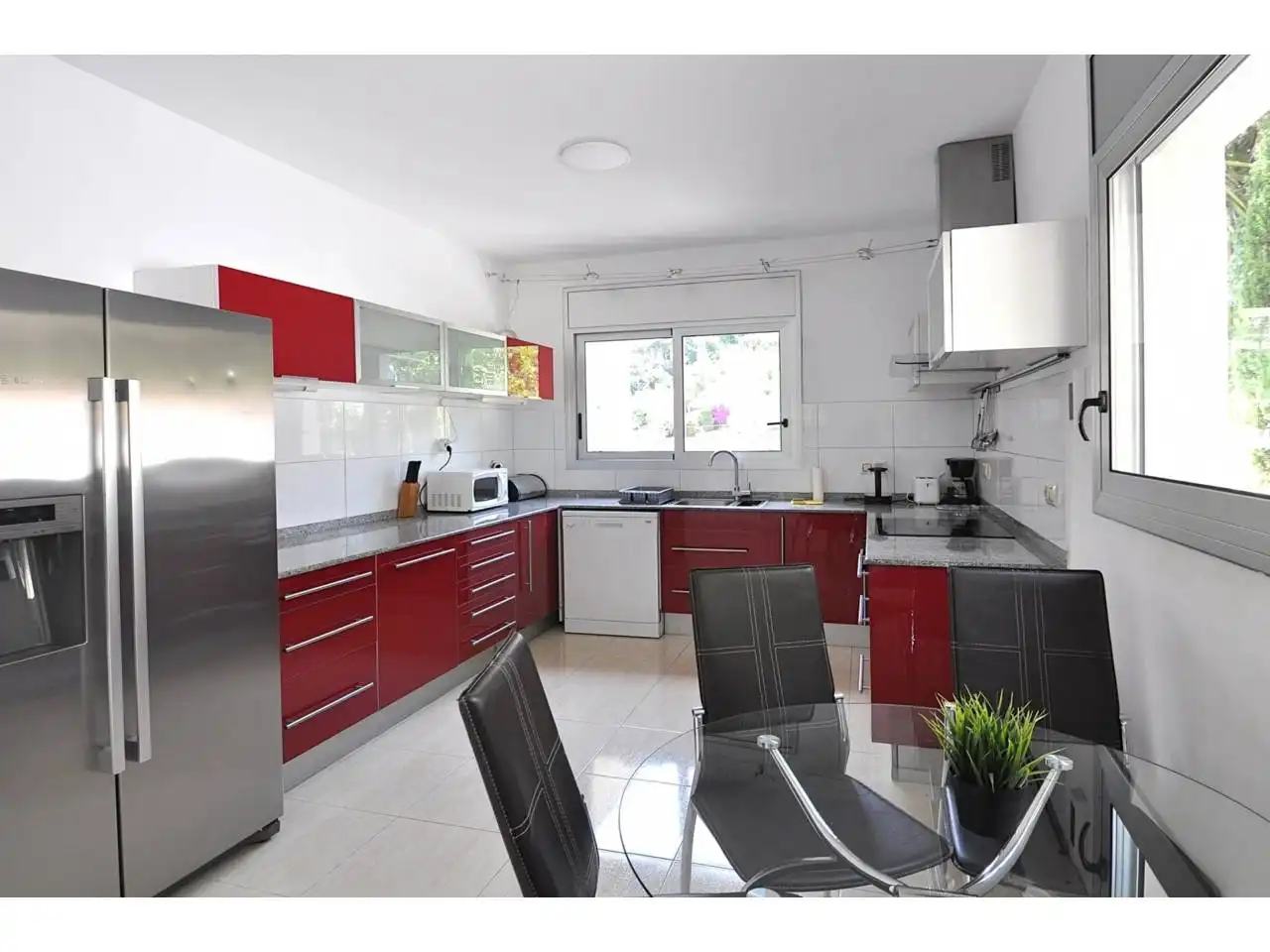 Kitchen of Houses for sale in Lloret de Mar  with Private garden, Swimming Pool and Furnished
