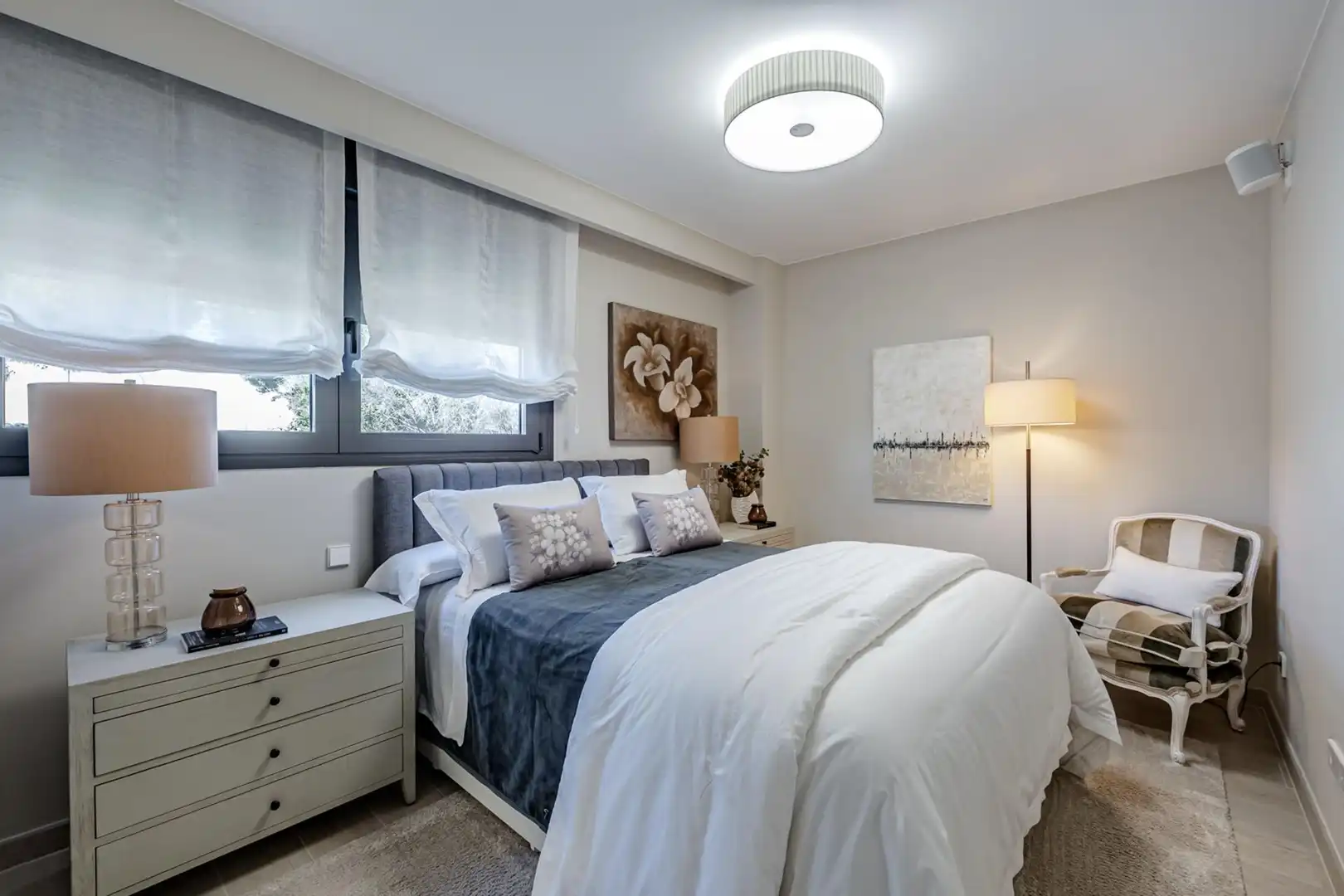 Schlafzimmer von Wohnung zum Verkauf in Boadilla del Monte mit Klimaanlage, Heizung und Terrasse