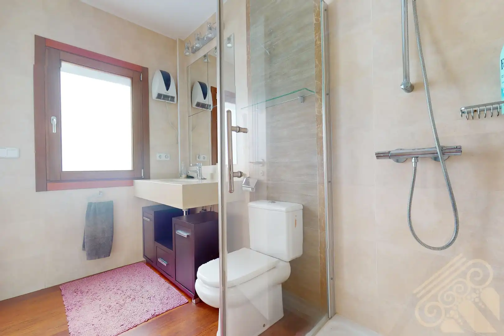 Baño de Casa o chalet en venta en Mojácar con Aire acondicionado, Jardín privado y Parquet