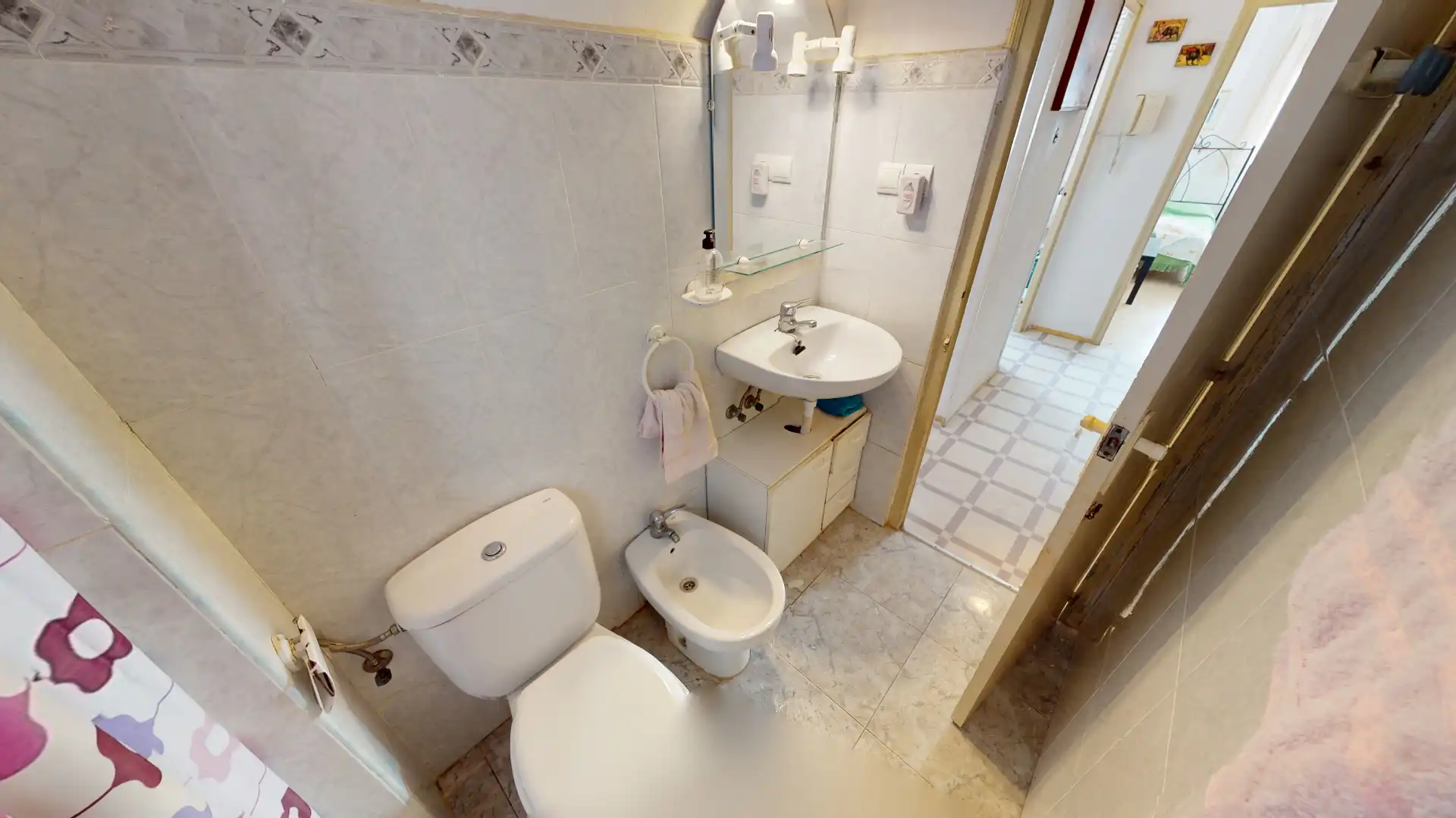 Badezimmer von Wohnung zum Verkauf in El Campello mit Möbliert, Ofen und Waschmaschine