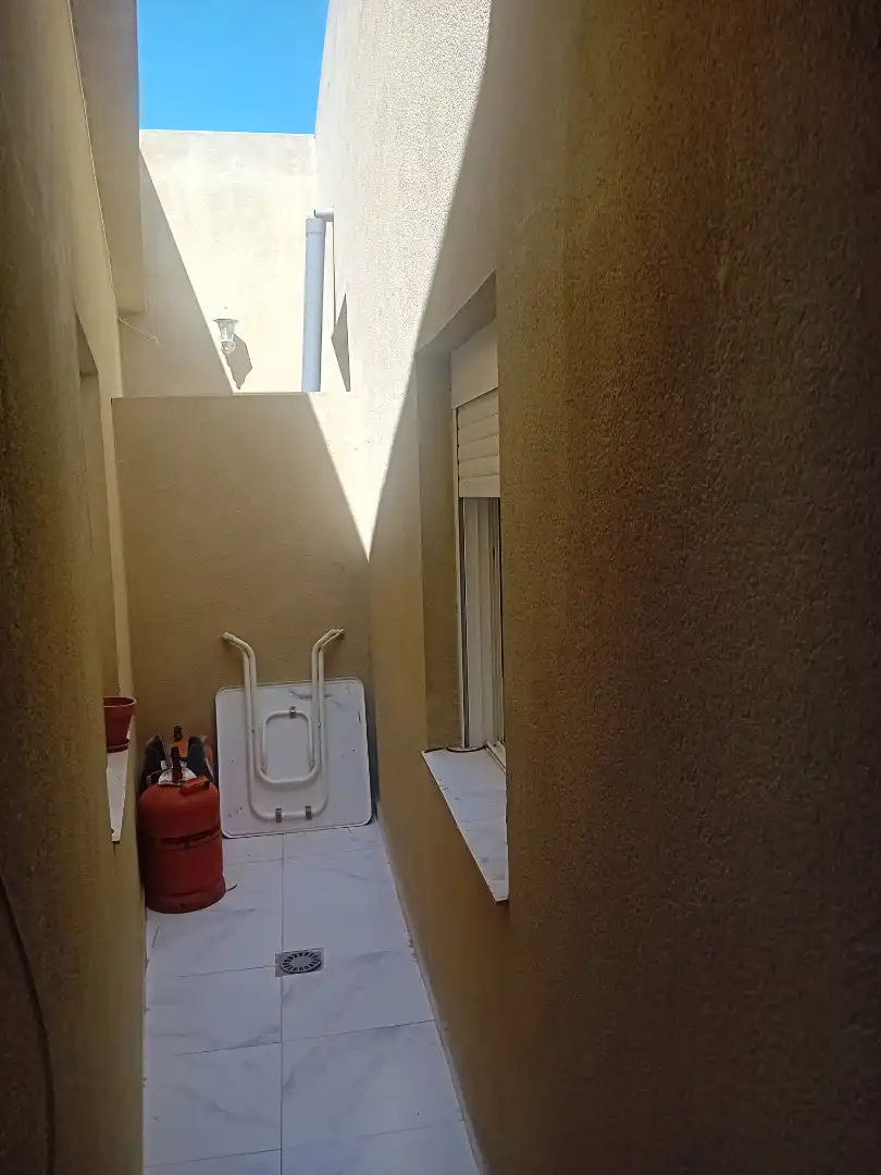 Terraza de Casa adosada de alquiler en Cartagena con Amueblado y Se aceptan mascotas