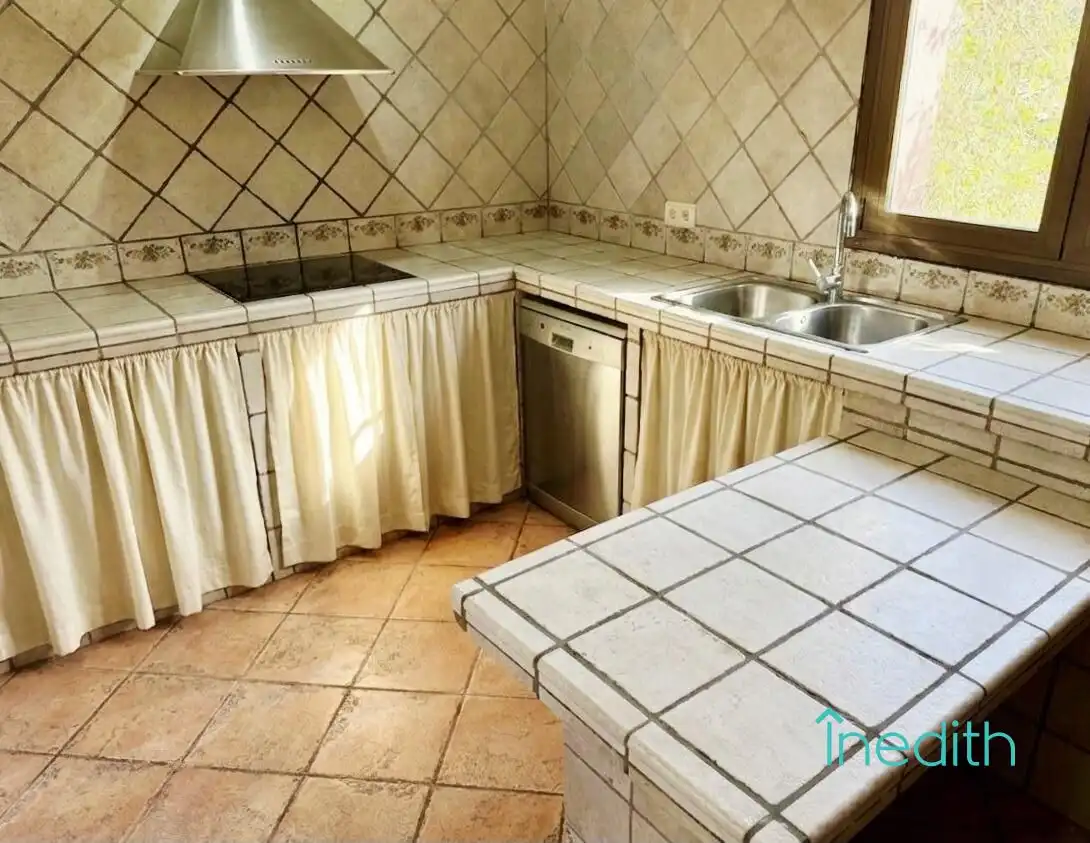 Kitchen of Houses for sale in Castelldefels  with Air Conditioner, Heating and Private garden