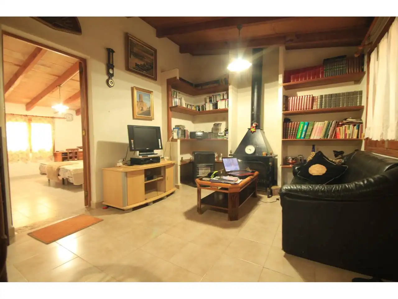 Sala de estar de Finca rústica en venta en Costitx con Terraza