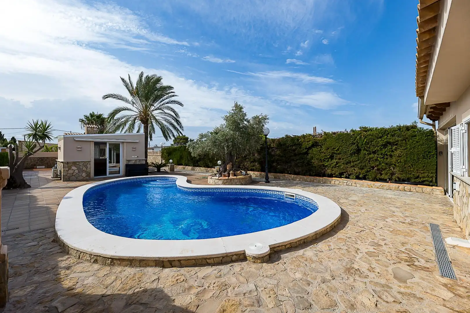 Piscina de Finca rústica de alquiler en Marratxí con Aire acondicionado, Calefacción y Jardín privado