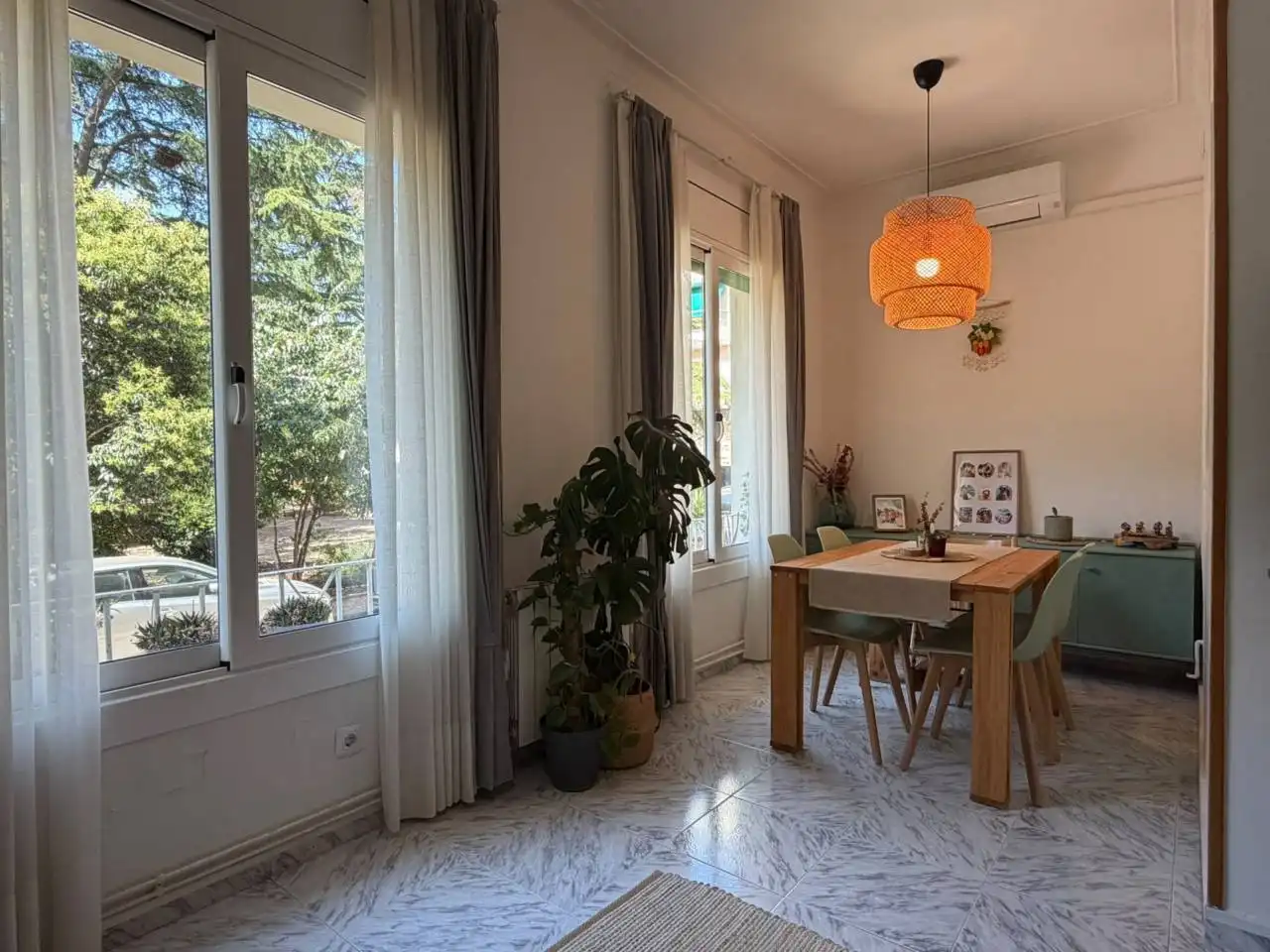 Esszimmer von Wohnung zum Verkauf in Terrassa mit Klimaanlage und Heizung