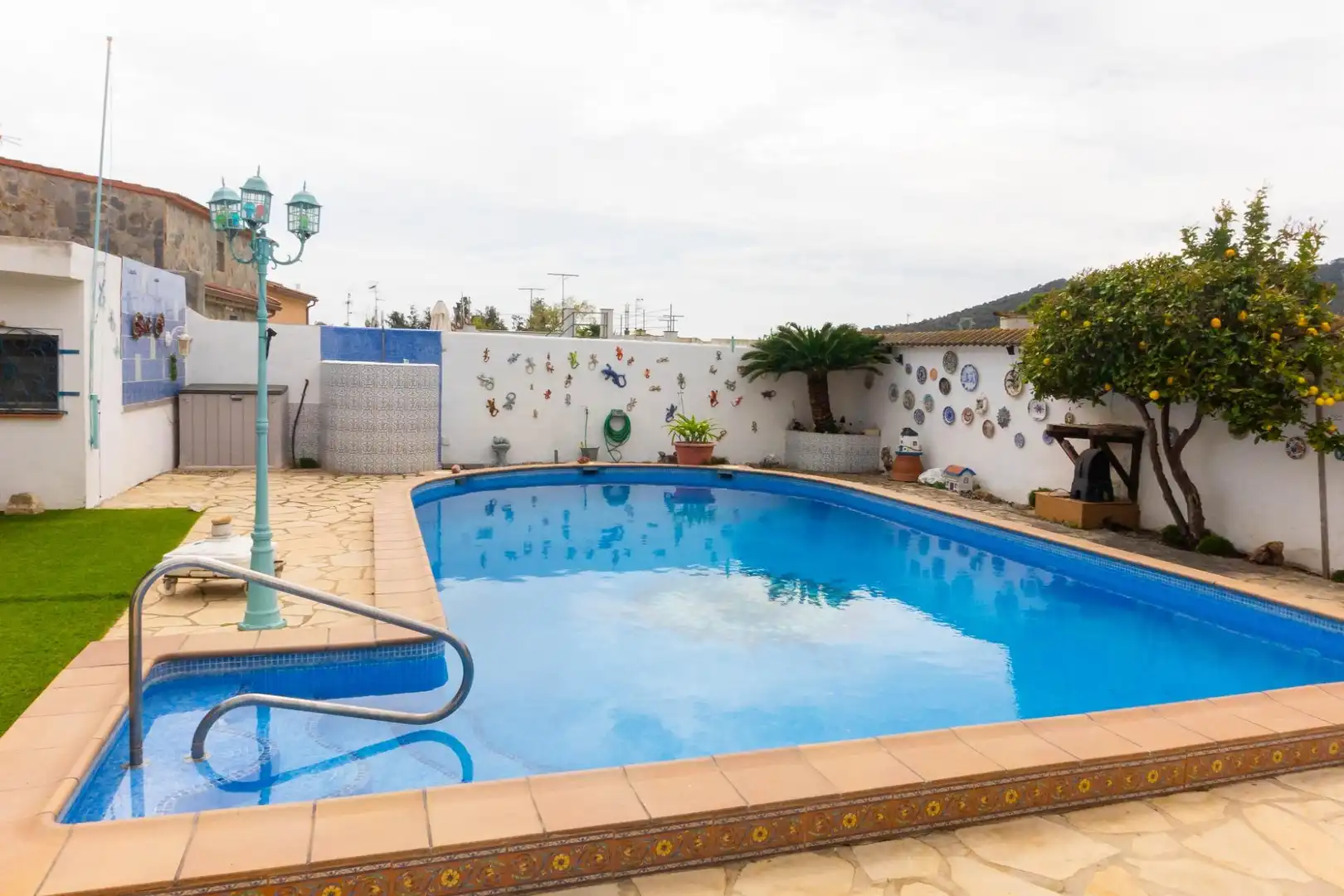 Swimming pool of Houses for sale in Albinyana  with Heating, Balcony and Community pool