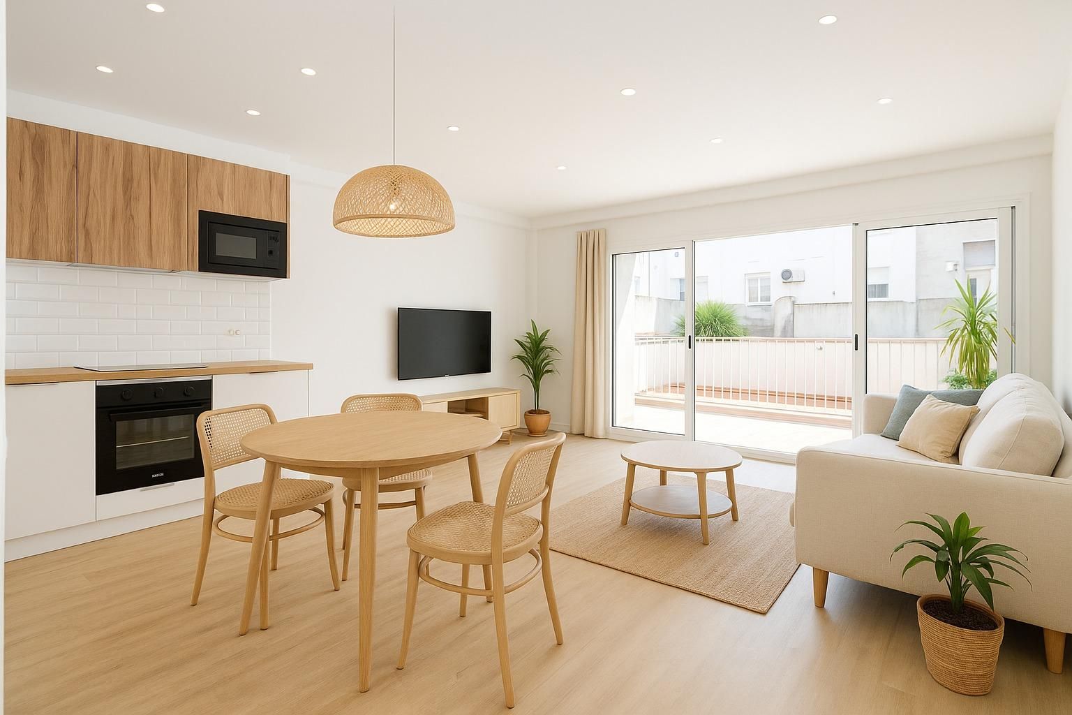 Sala de estar de Apartamento en venta en Calella con Balcón