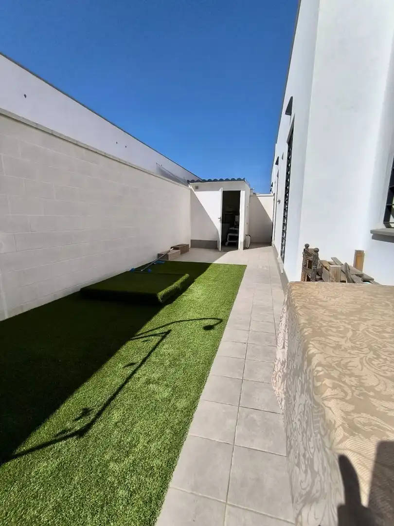 Terraza de Casa o chalet en venta en Umbrete con Aire acondicionado, Parquet y Trastero