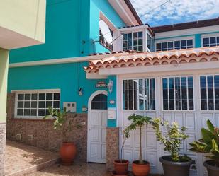 Exterior view of Single-family semi-detached for sale in Fasnia  with Terrace, Furnished and Oven