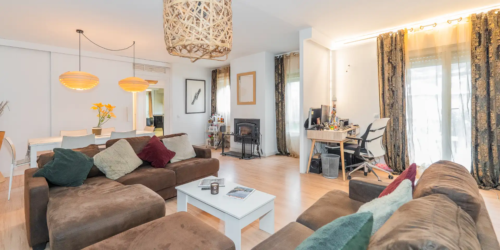 Living room of Detached homes for sale in Ciudalcampo  with Air Conditioner, Heating and Private garden