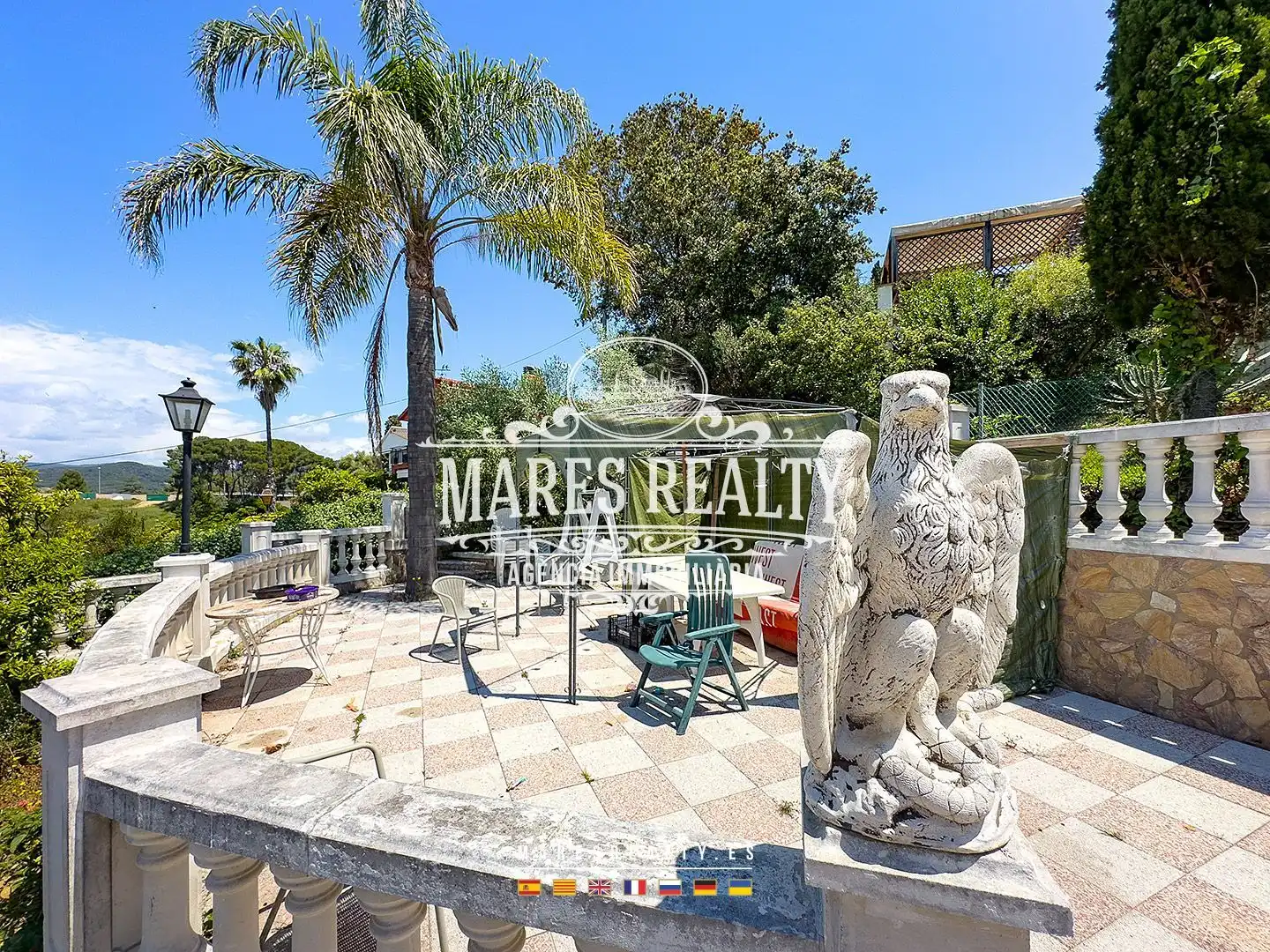 Terrassa de Casa o xalet en venda en Lloret de Mar amb Aire condicionat, Calefacció i Jardí privat