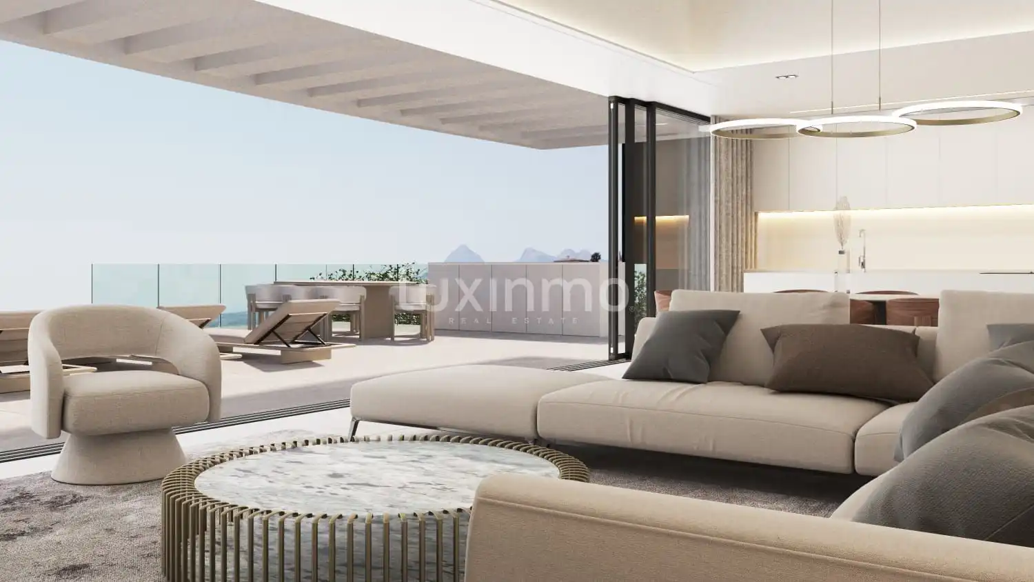 Terrasse von Haus oder Chalet zum Verkauf in Altea mit Klimaanlage, Heizung und Terrasse