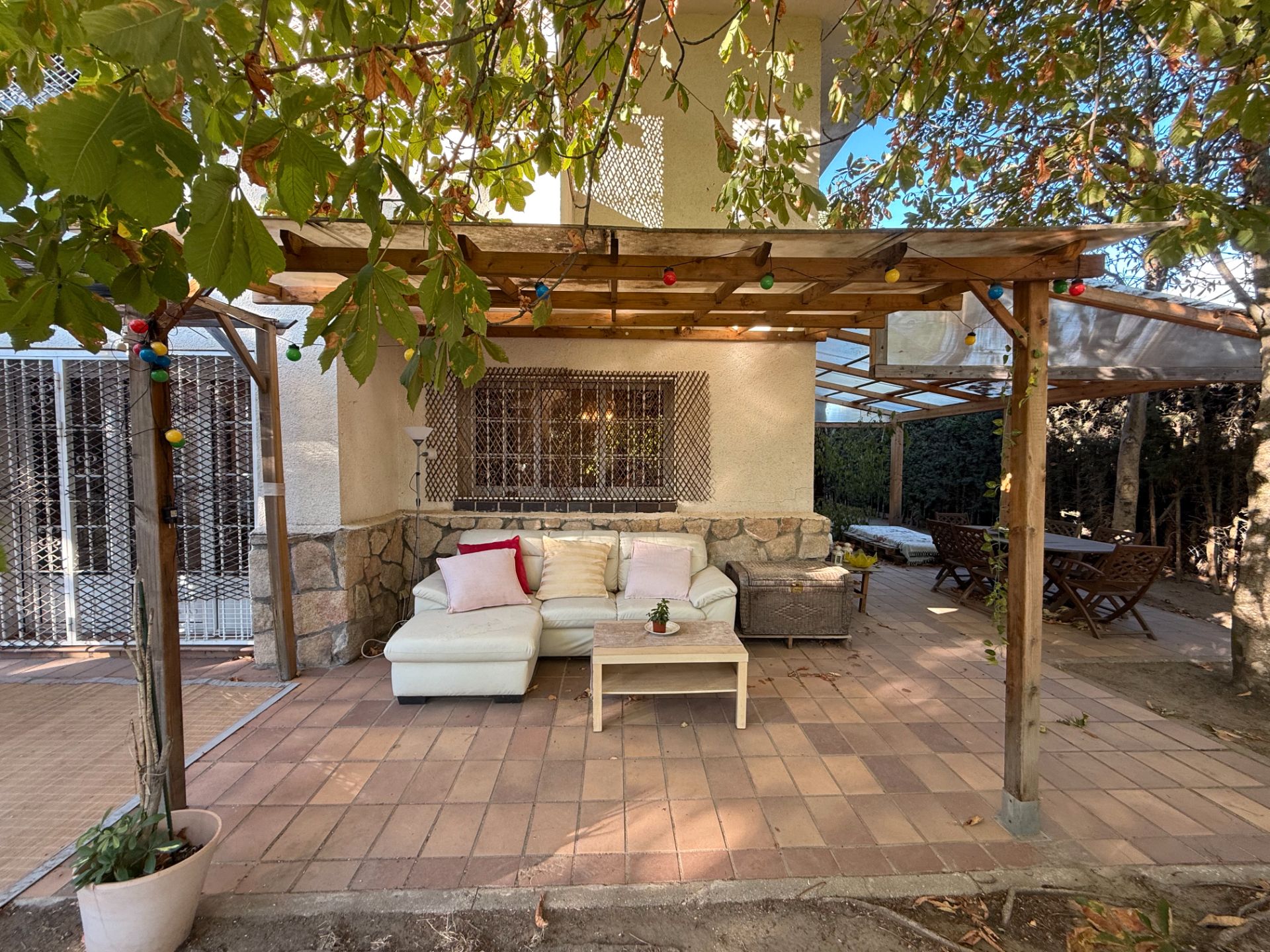 Terraza de Casa o chalet en venta en Galapagar con Aire acondicionado, Calefacción y Jardín privado