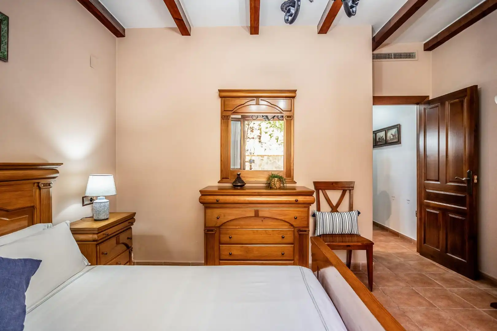 Dormitori de Casa o xalet en venda en Pedralba amb Aire condicionat, Calefacció i Jardí privat