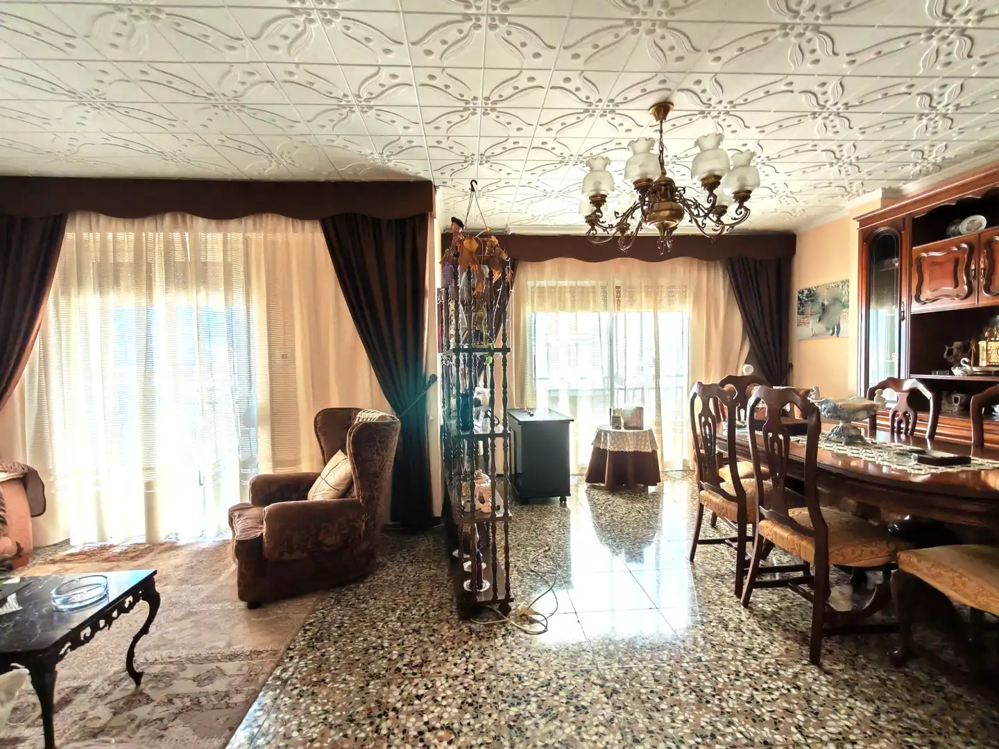 Dining room of Flat for sale in Elche / Elx  with Furnished, Oven and Washing machine