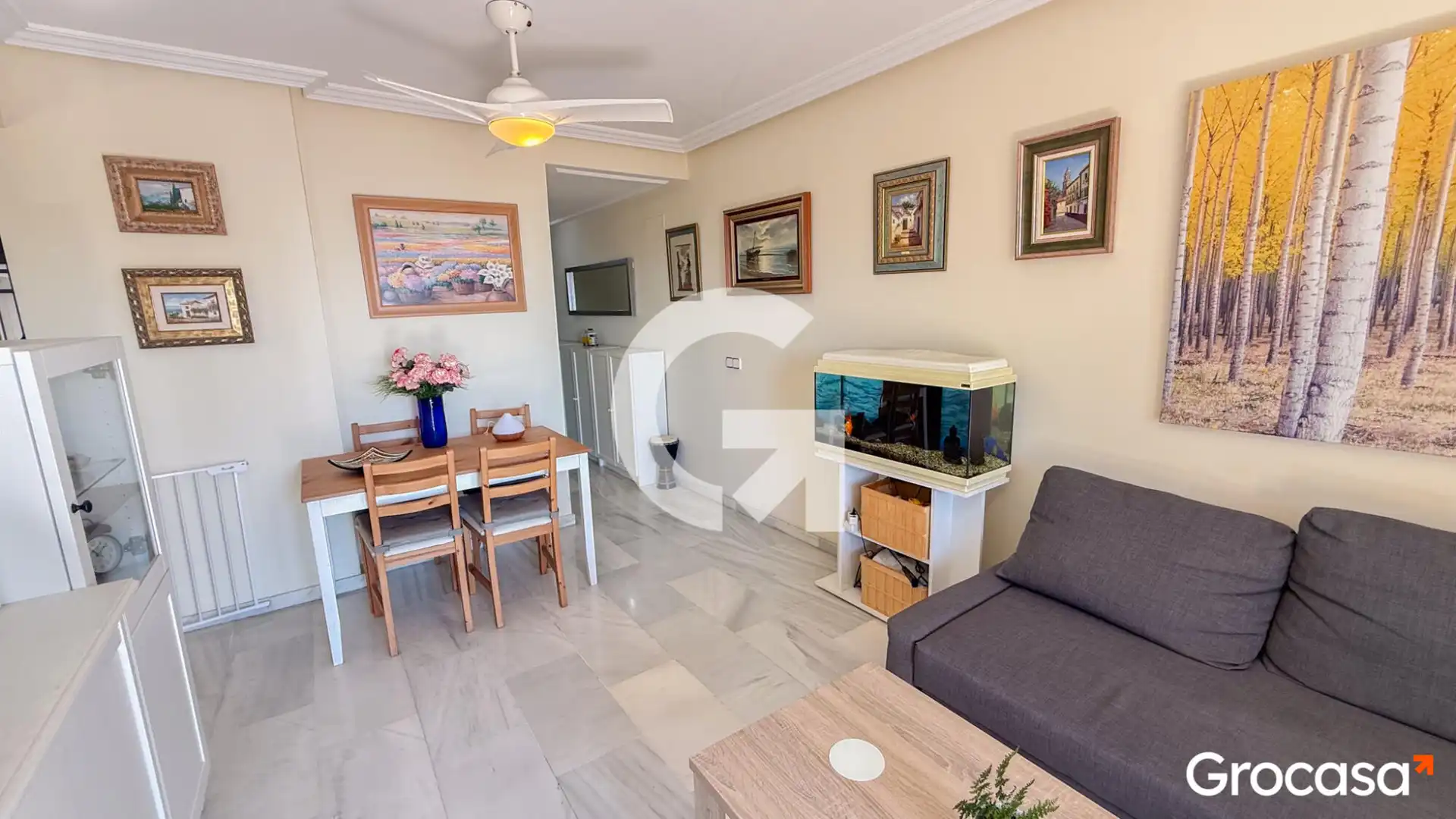 Living room of Flat for sale in Torremolinos  with Air Conditioner, Heating and Terrace