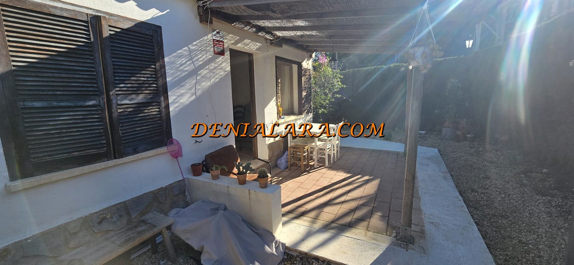 Jardí de Casa adosada en venda en Dénia amb Aire condicionat, Terrassa i Traster