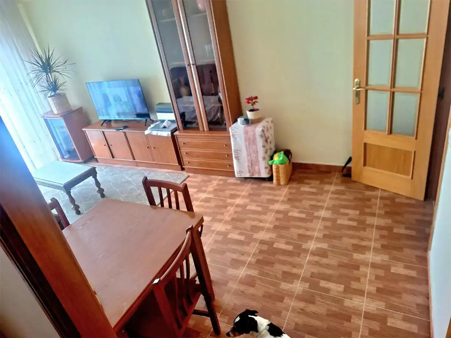 Living room of Flat for share in Cornellà de Llobregat  with Air Conditioner, Furnished and Balcony